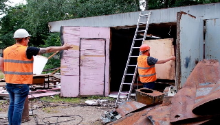 Демонтаж гаражей в Чебоксарах, цена от 1775 руб. – услуги под ключ от МонолитЧбк